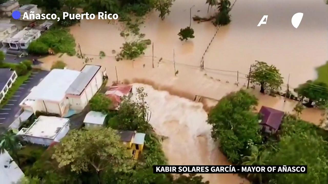 Hurricane Fiona floods submerge parts of Puerto Rico