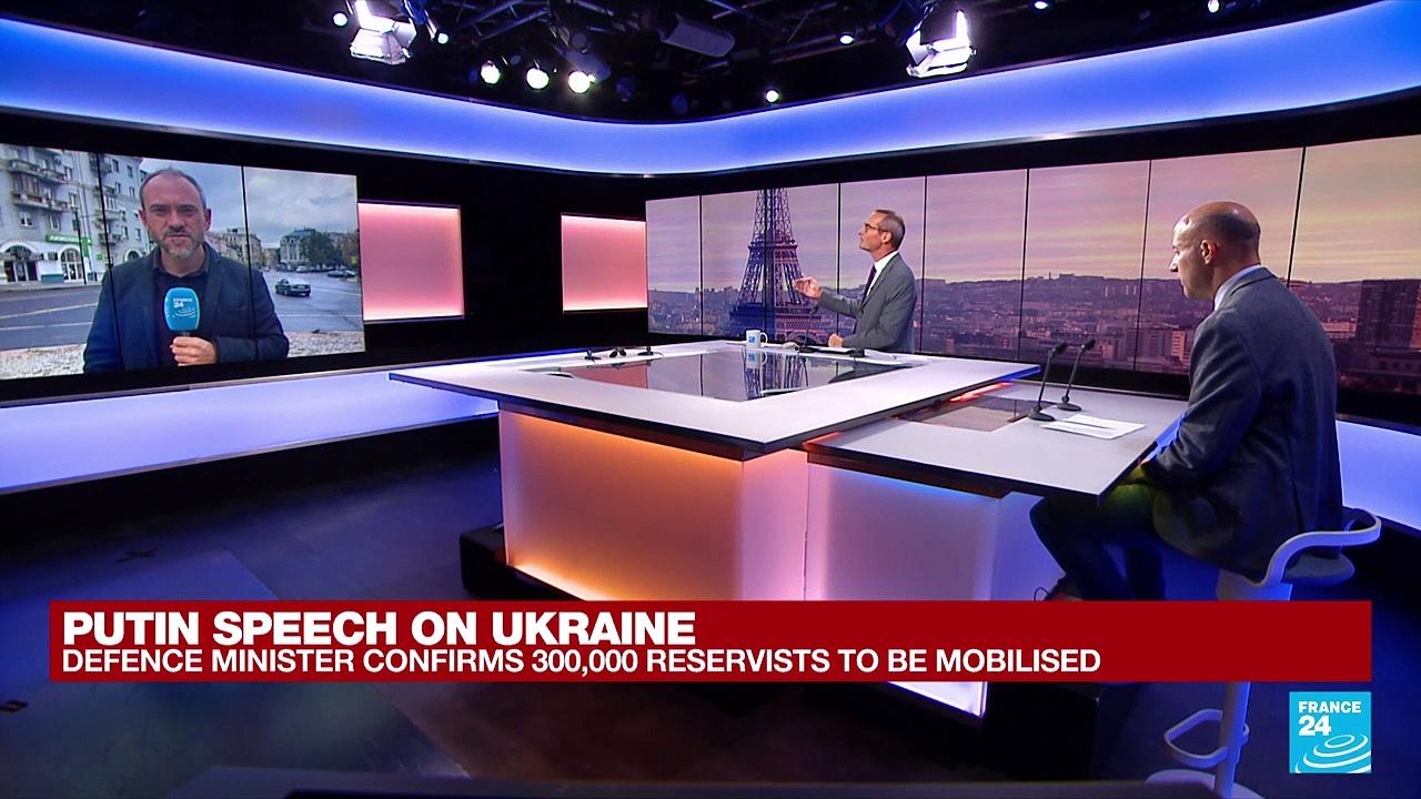 'A lot of Ukrainians expected this': Putin orders partial mobilisation in Russia