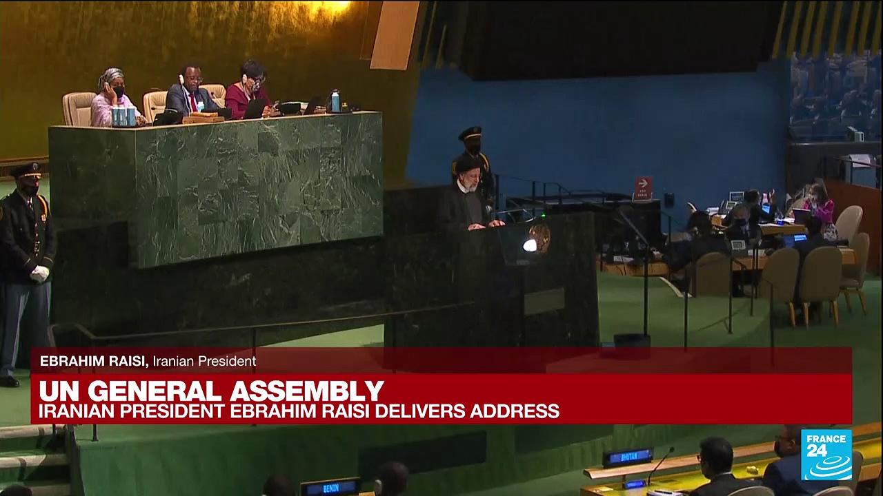 REPLAY - UN General Assembly: Iranian President Raisi delivers address