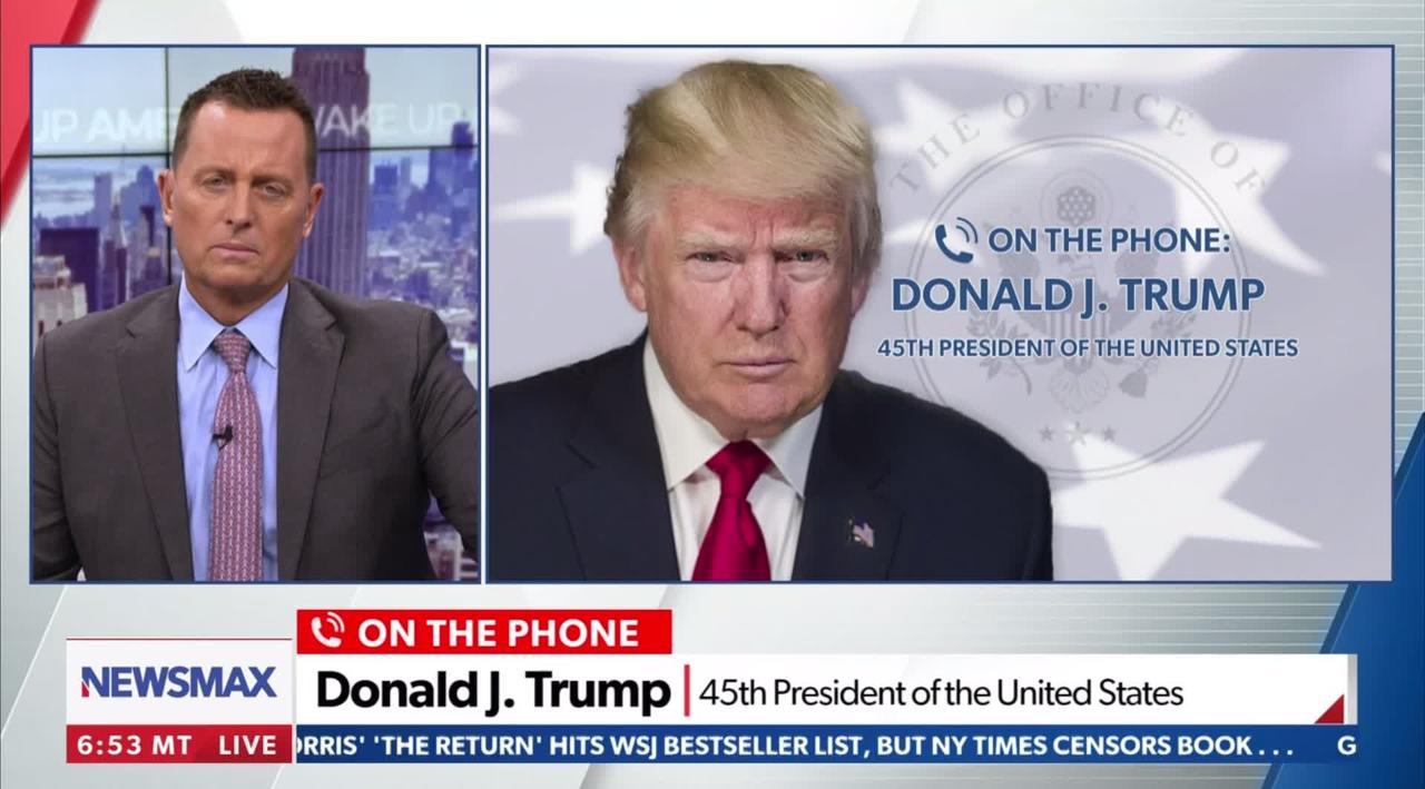 Full President Trump interview on Newsmax - 9.20.22