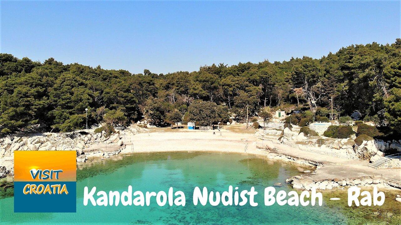 Kandarola Naturist Beach On The Island Of Rab In Croatia
