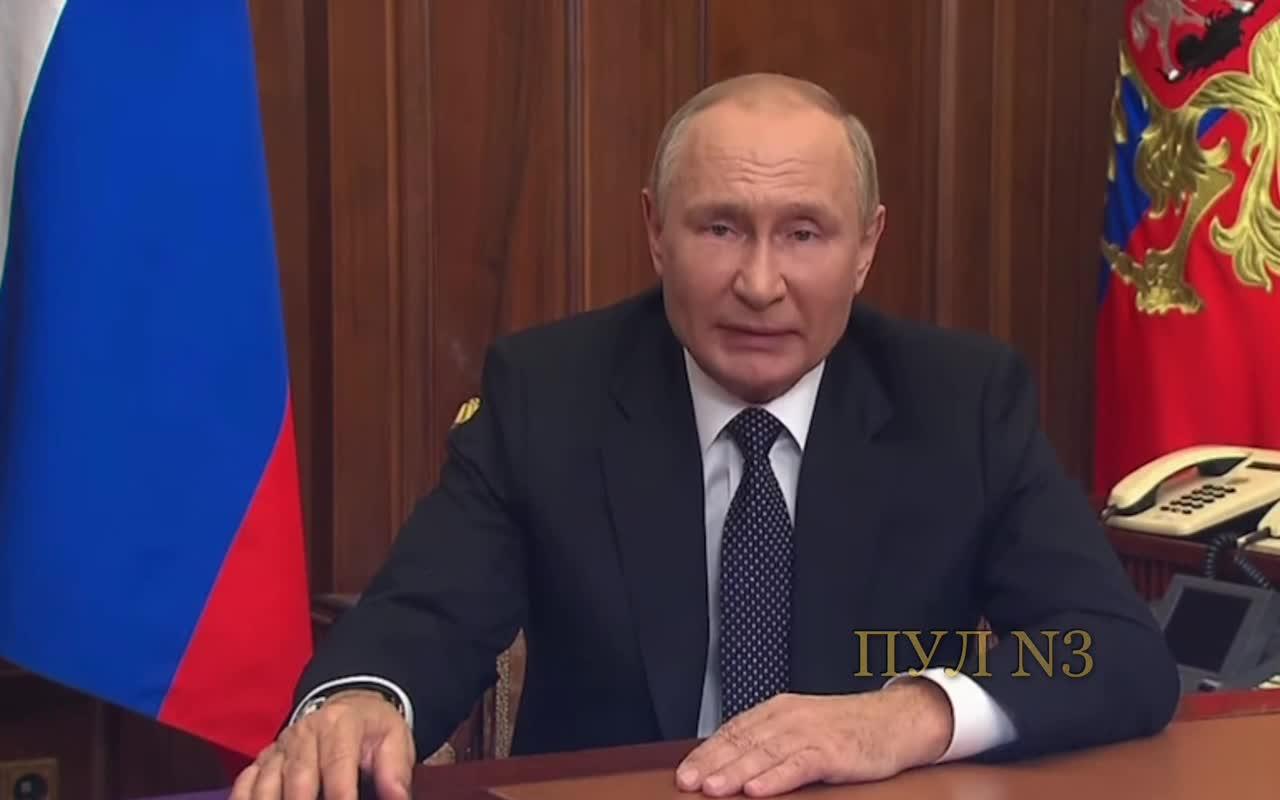 RUS Putin: Mit seiner aggressiven antirussischen Politik .. jede rote Linie überschritten.