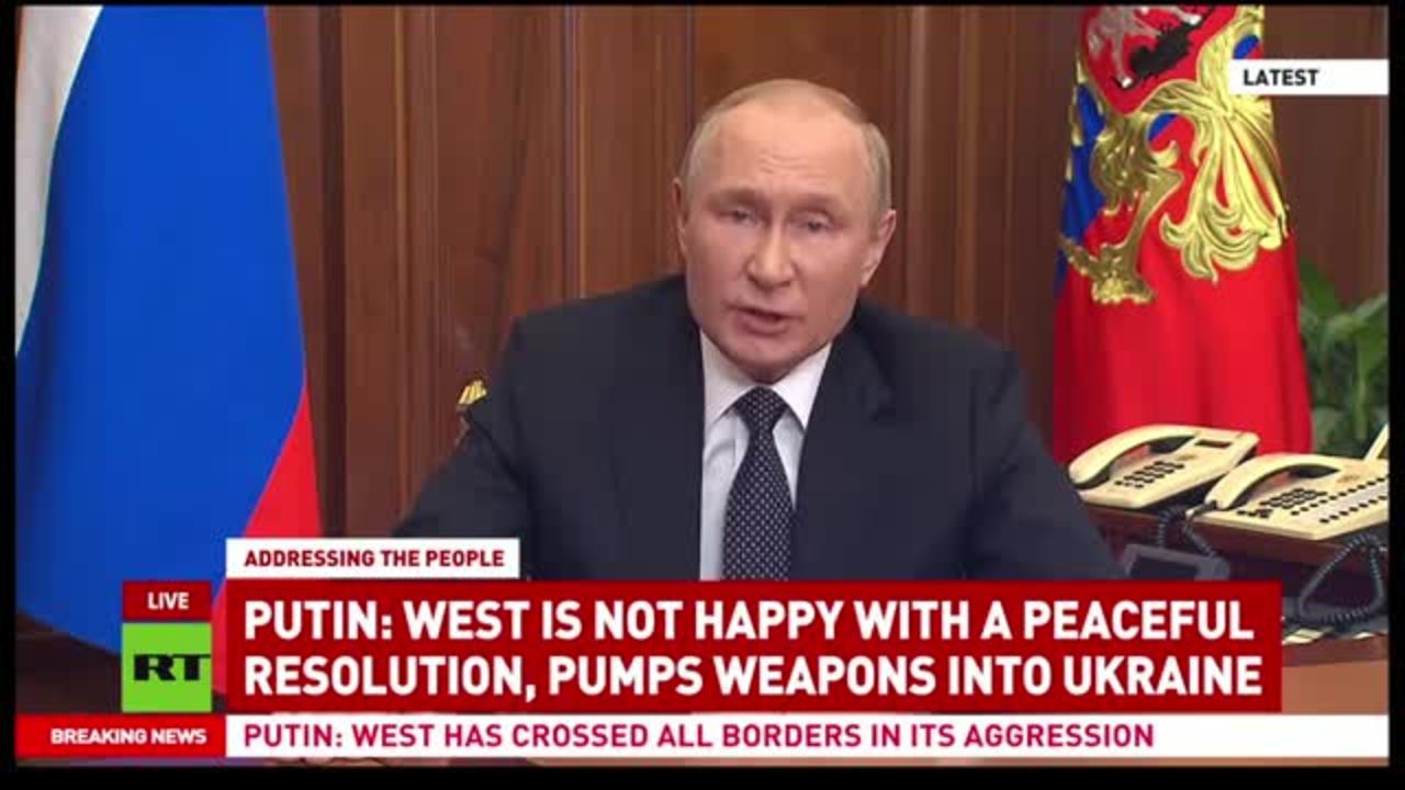 🎯 President Putin's Address To The Russian Nation on September 21/2022 (Full transcript below)