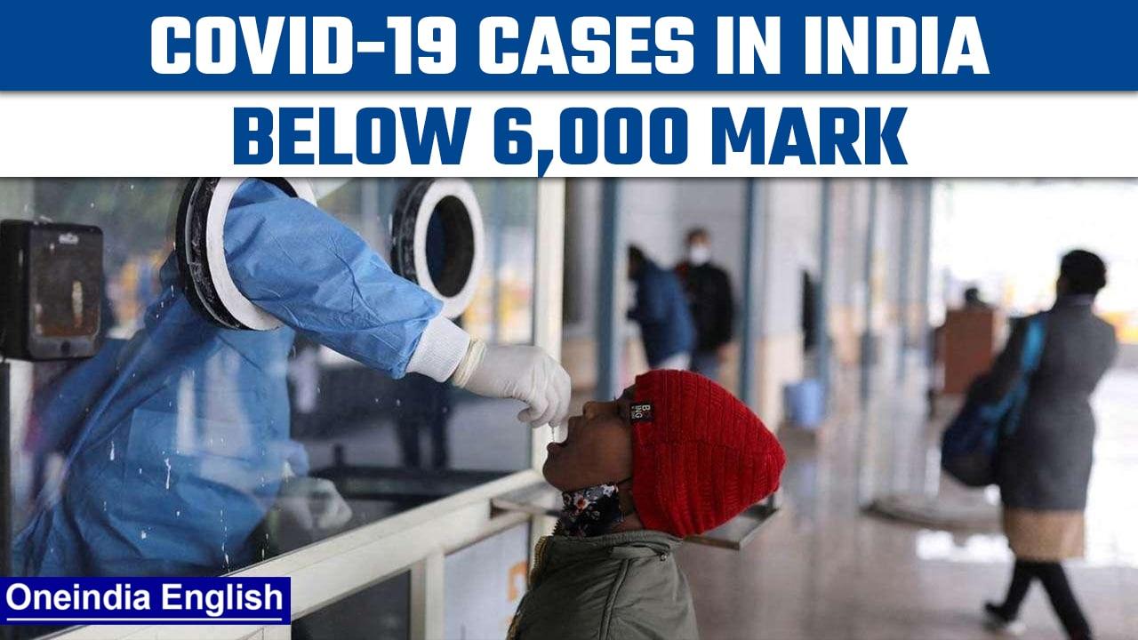 Covid-19 cases in India decline below 6,000 | Positivity rate 1.61 percent | Oneindia News *News
