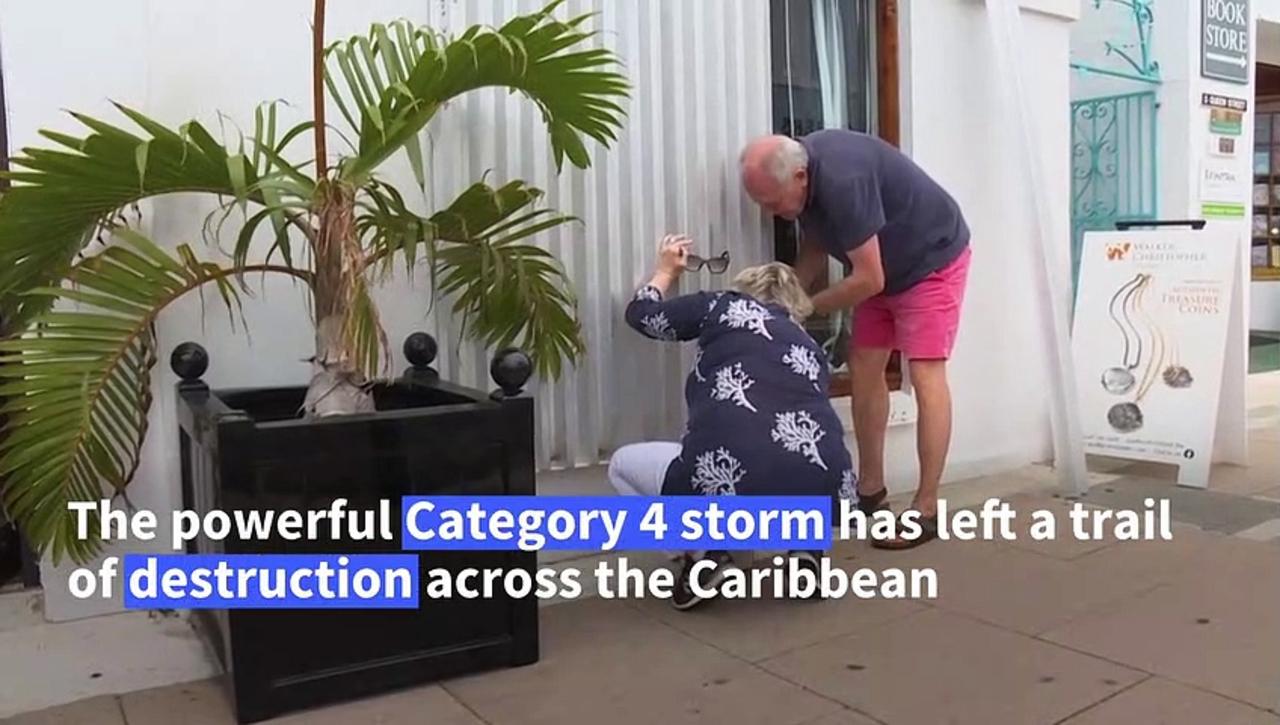 Bermuda residents prepare for hurricane Fiona