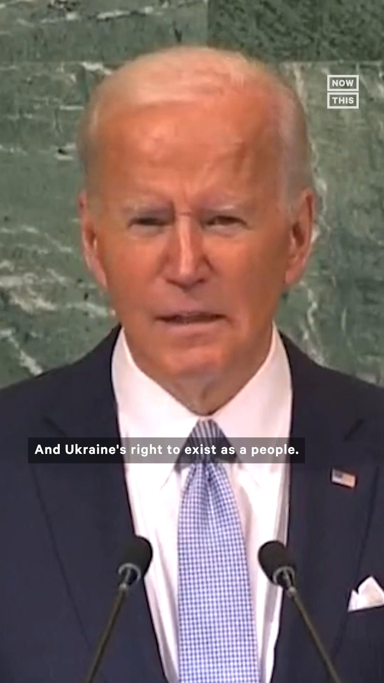 Biden Blasts Putin's War on Ukraine in Address to World Leaders