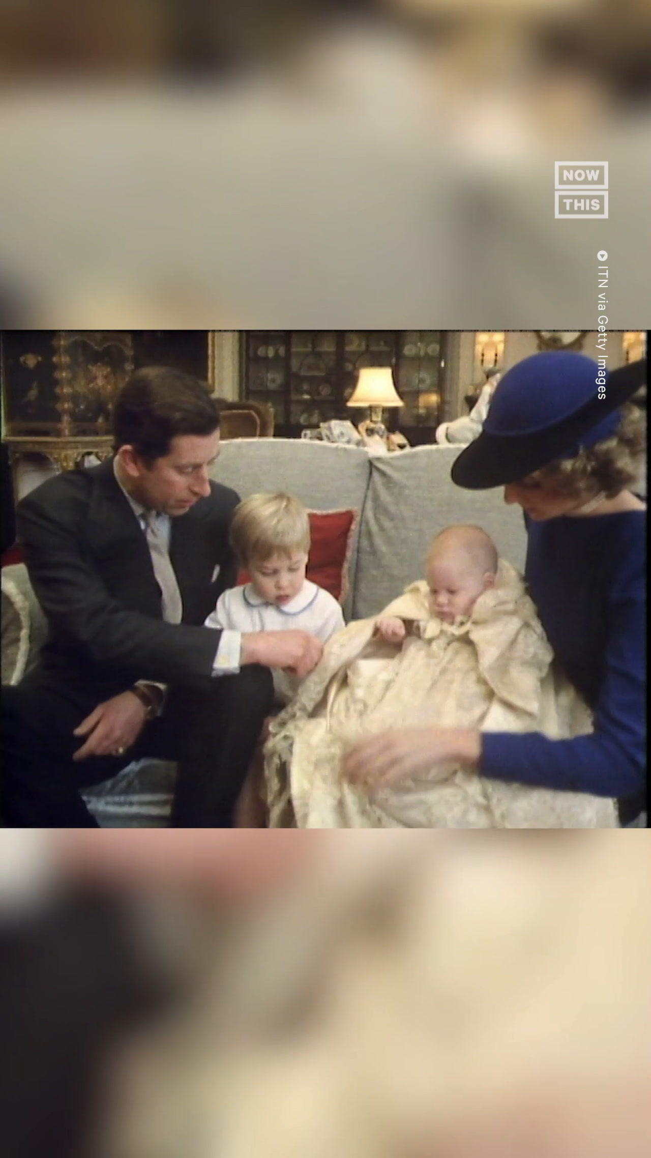 1984 Footage Shows Then-Prince Charles & Diana with Baby William & Harry