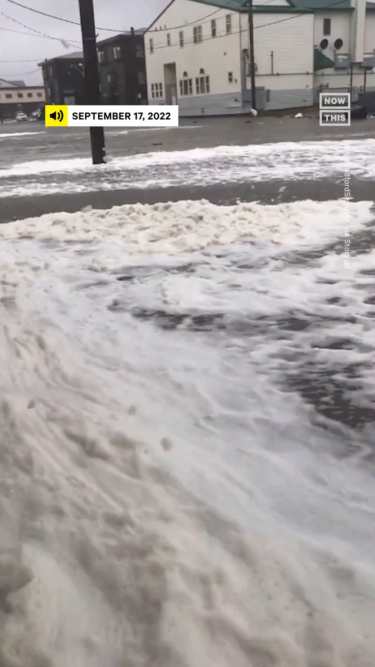 Typhoon Merbok Slams Alaska Causing Major Flooding