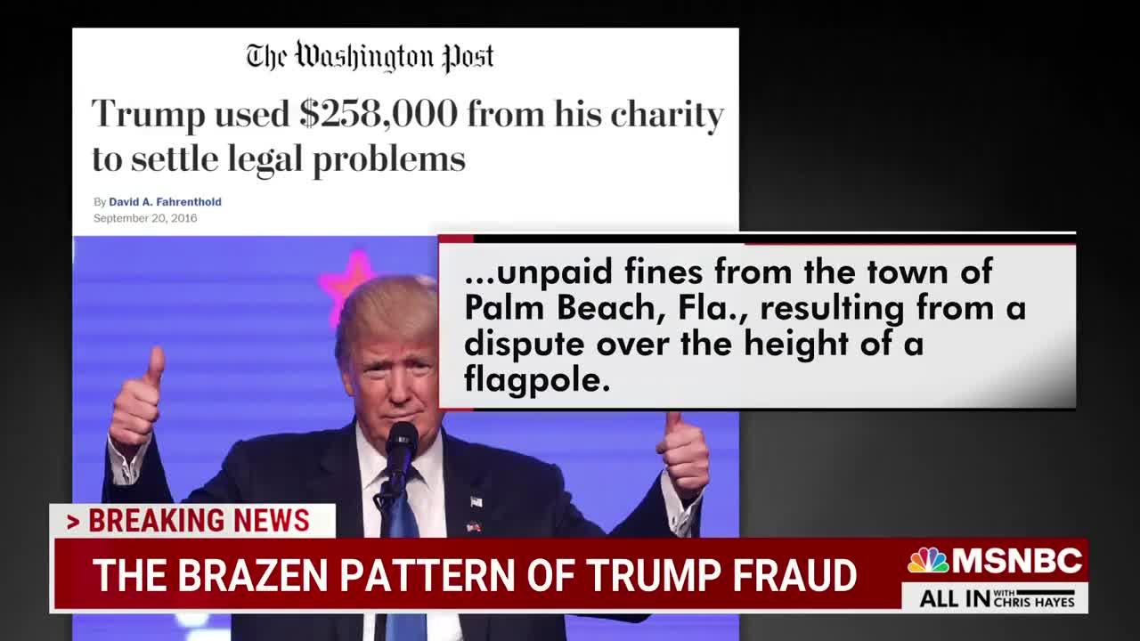 Tracking The Brazen Pattern Of Trump Fraud
