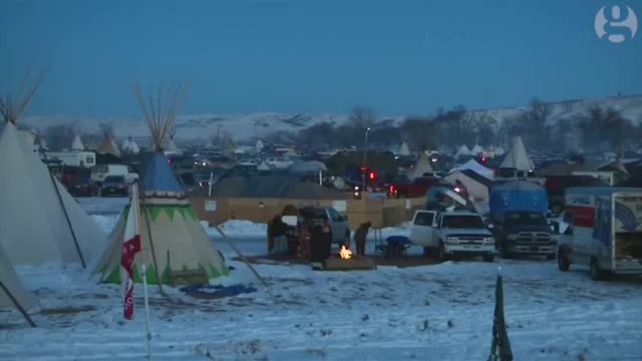 Dakota Access pipeline protesters celebrate after permit denied