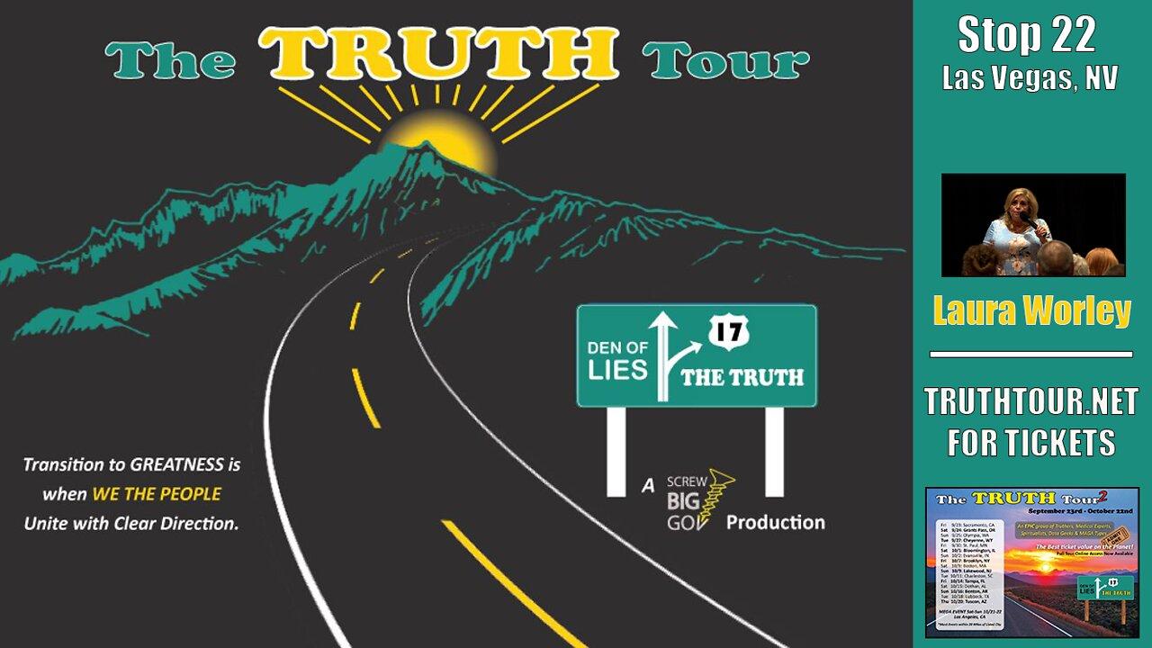 Laura Worley, ELITE TRAFFICKING SURVIVOR, Truth Tour 1, Las Vegas NV, 7-24-22