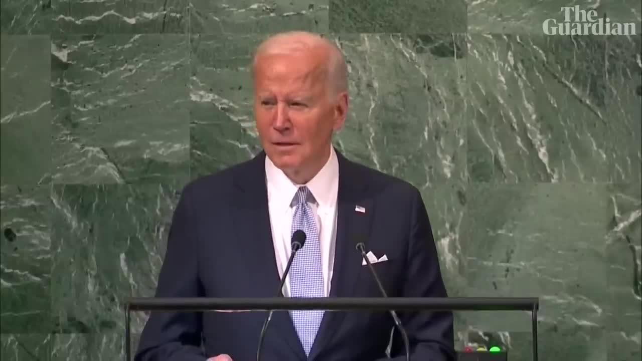 'This war is about extinguishing Ukraine’s right to exist as a state,' says Biden