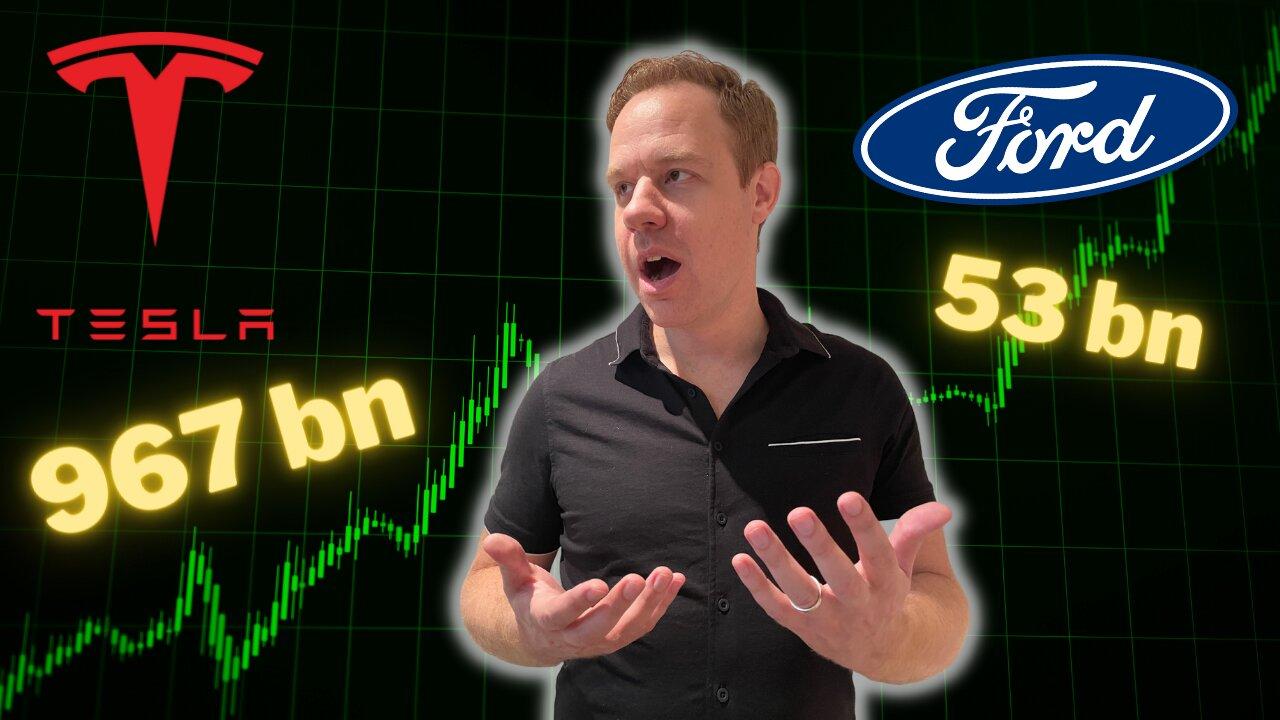 Understanding Company Valuation (Ford sells 10x more cars than Tesla, but it’s worth much less) How?