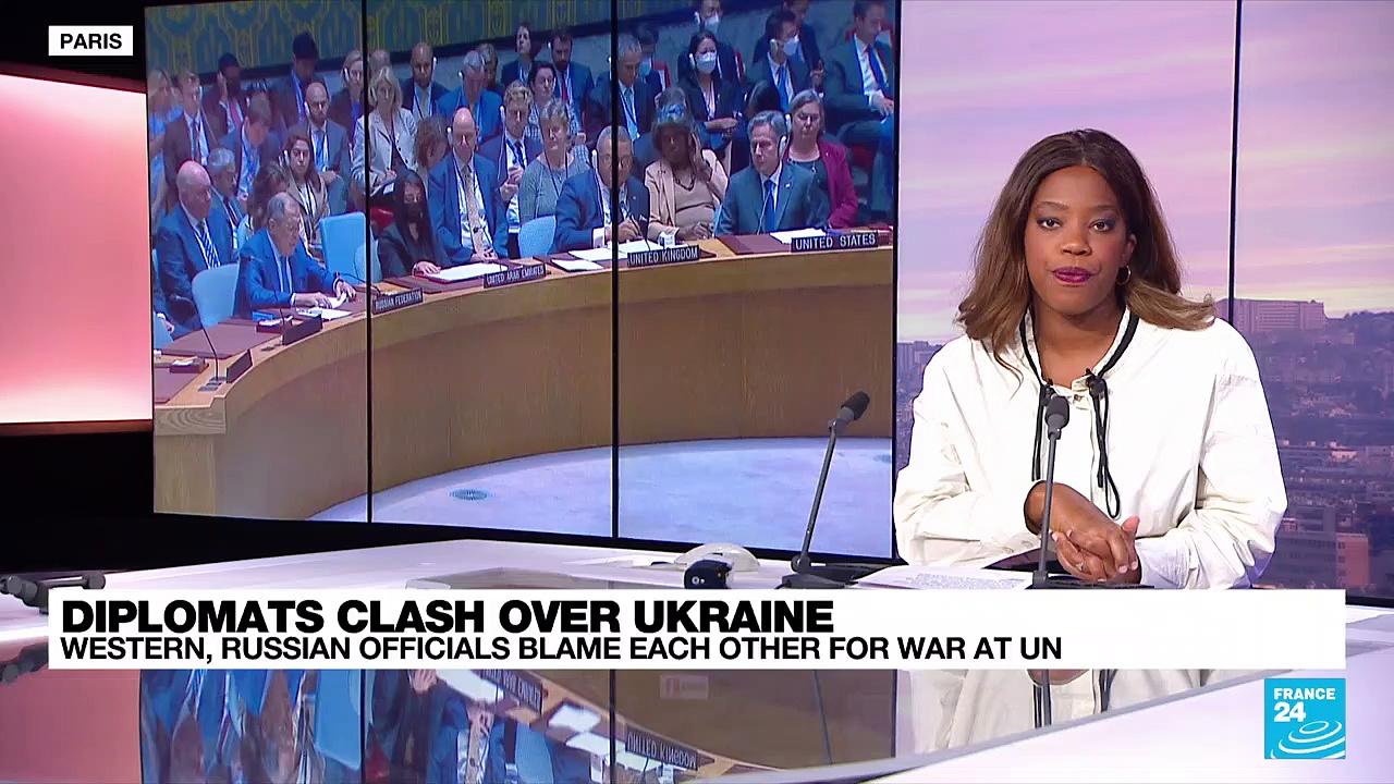 War in Ukraine: Western, Russian officials square off at UN Security Council