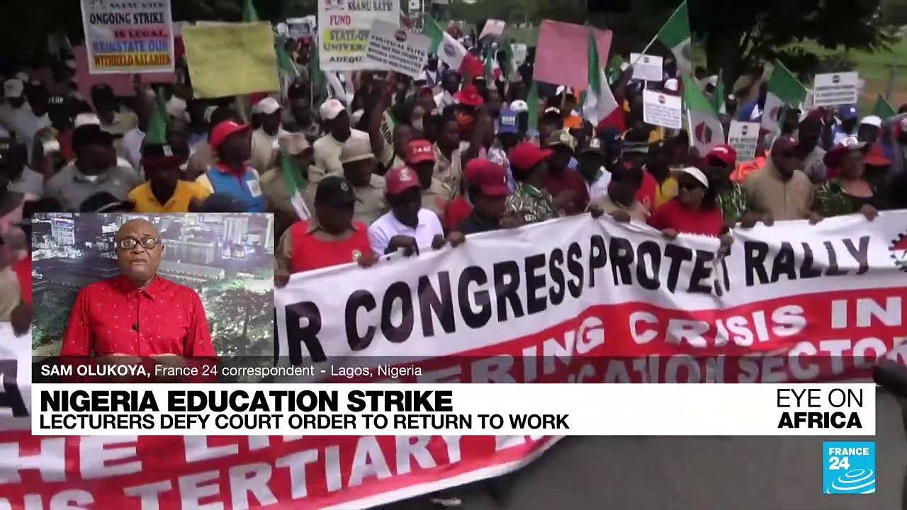 Nigeria education strike: Lecturers defy court order to return to work