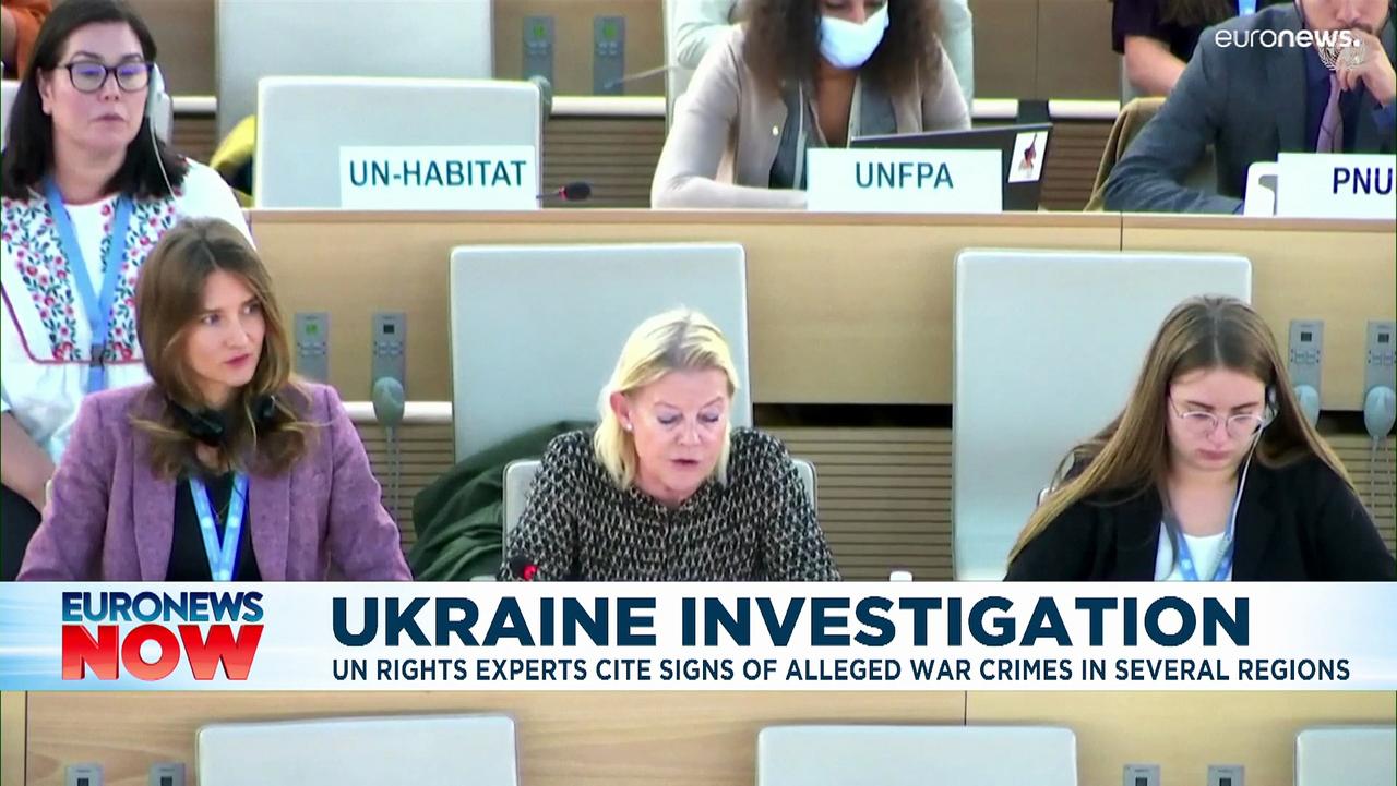 Russia has committed war crimes in Ukraine, say UN investigators