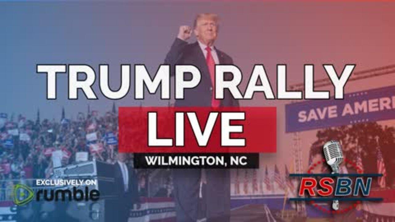 🔴PRESIDENT DONALD TRUMP RALLY LIVE IN WILMINGTON, NC 9/23/22