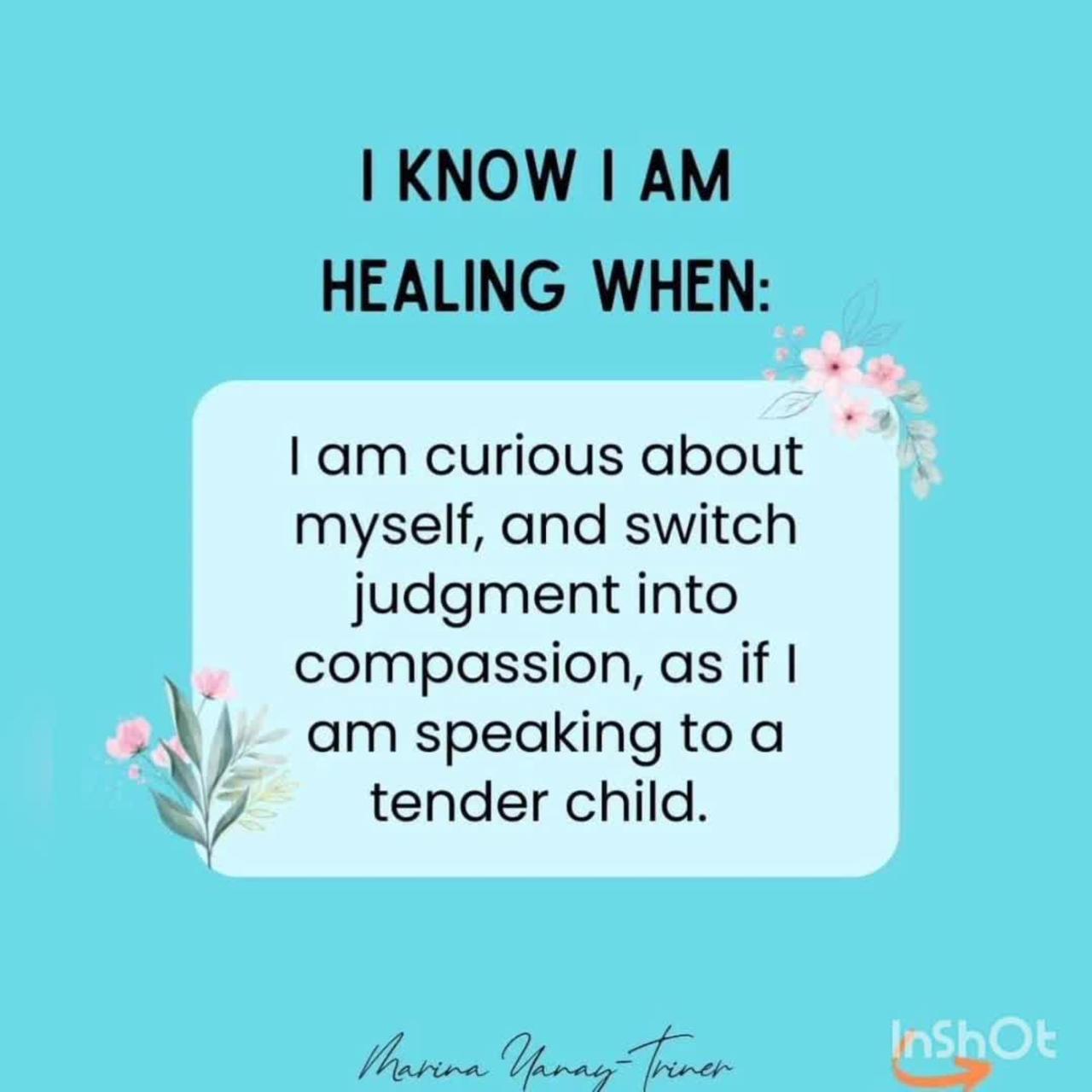 How do you know when you are healing?