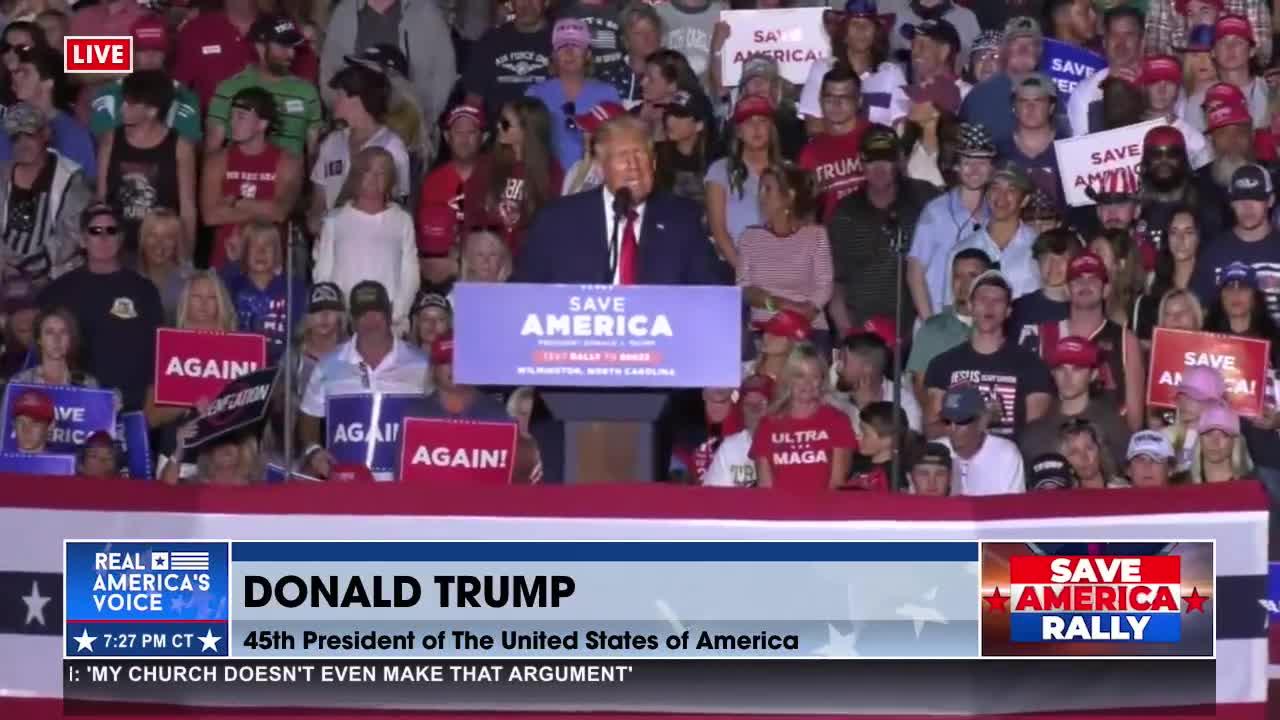 Former President Trump on the tragic killing of an 18-year-old in ND by a ‘radical leftist’