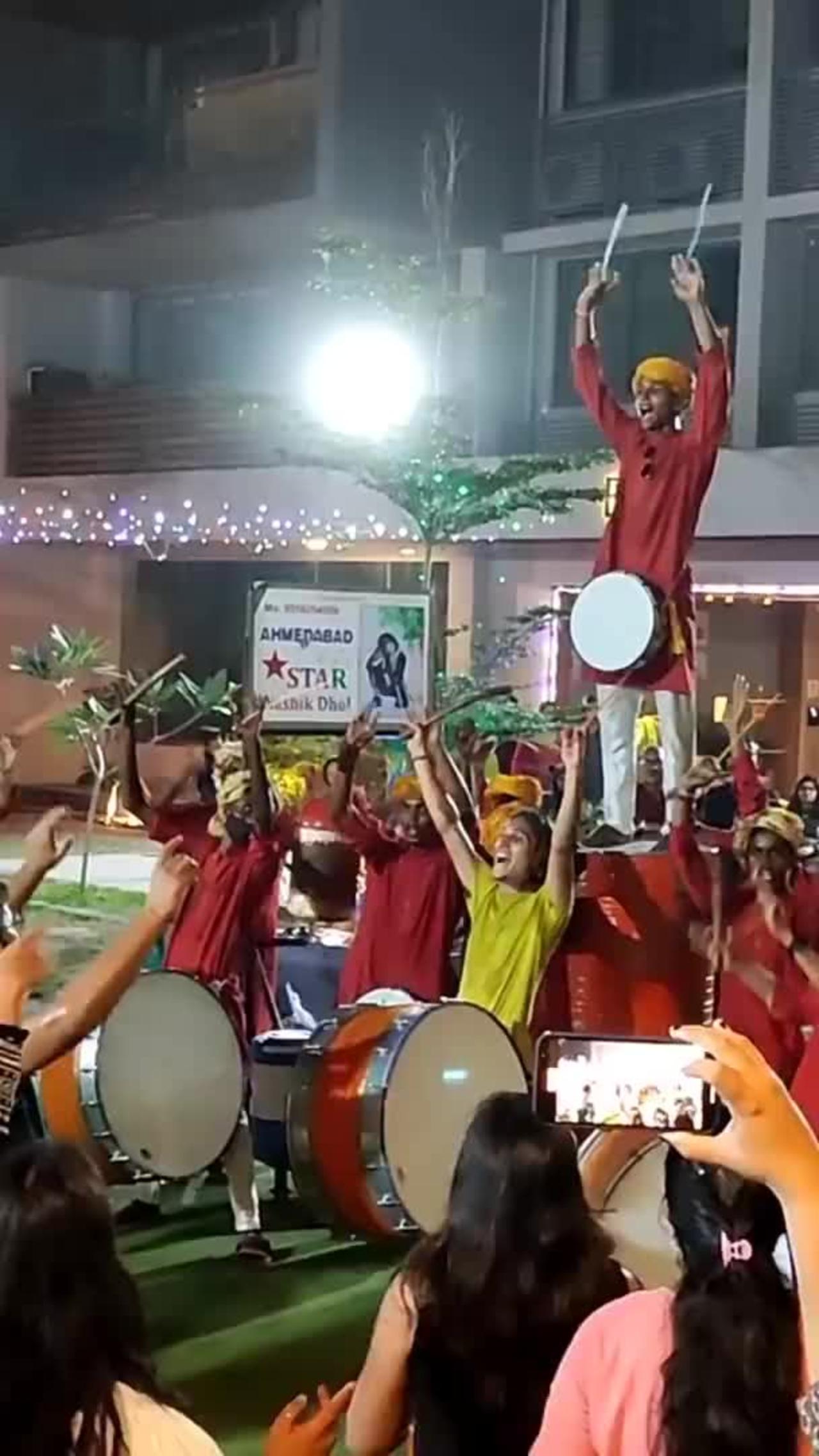 Nashik dhol dance Ganpati Bappa