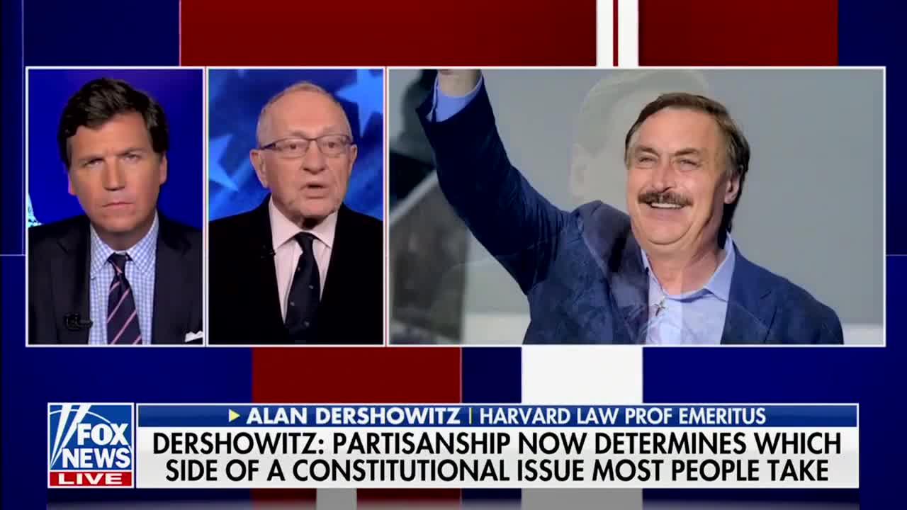 The FBI's Scary Behavior Towards Mike Lindell - 'This Is Different' Says Alan Dershowitz To Tucker