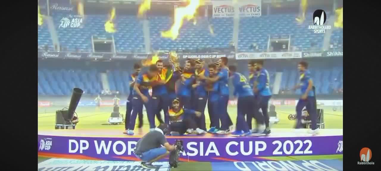 Dasun Shanaka | Player of Sri Lanka | Asia Cup Final Trophi.