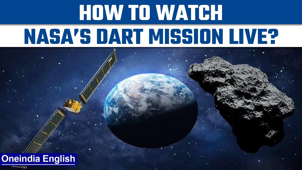 NASA to crash its spaceship into an asteroid, Know where can you watch it live | Oneindia News *News