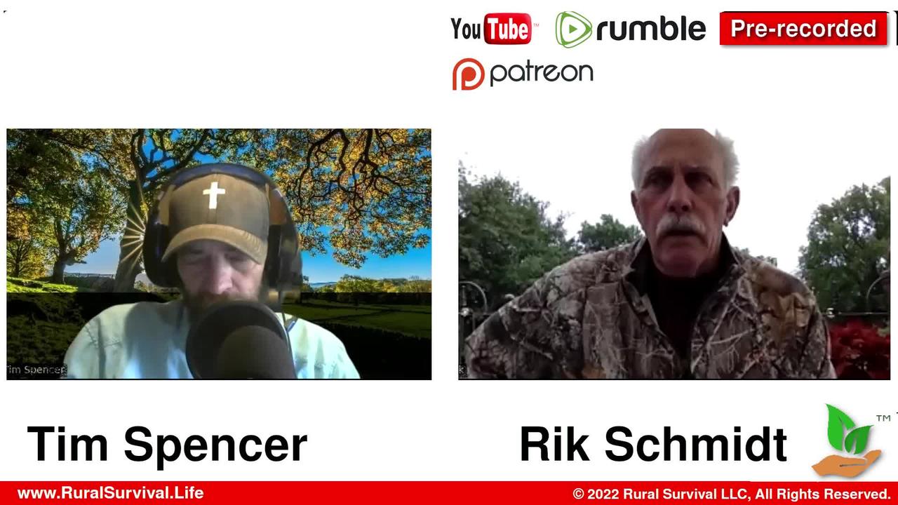 Only days or weeks left? The Rural Survival Show with Rik Schmidt & Tim Spencer for 24/09/22