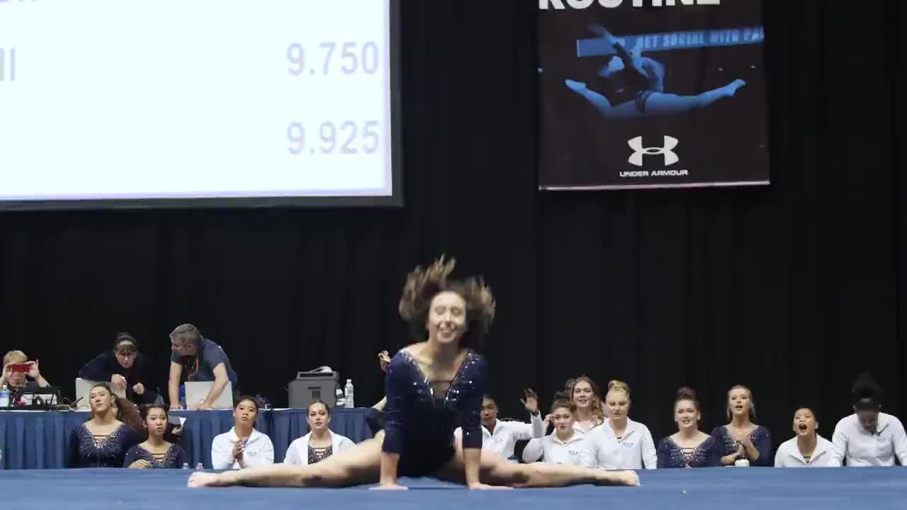 The Best American Floor Routine by Gymnastic katelyn ohashi wil leave you amazed
