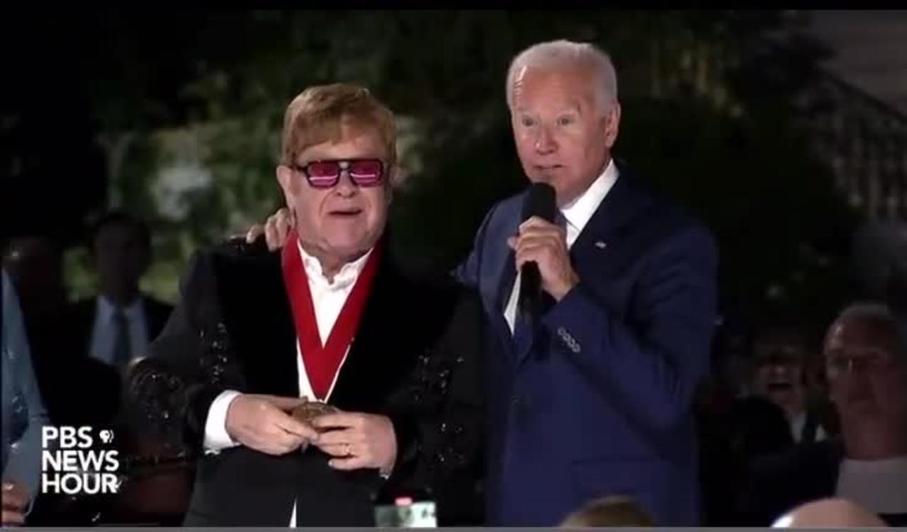 Biden on Elton John: ‘It’s All His Fault We Are Spending $6 Billion on HIV and AIDS This Month’
