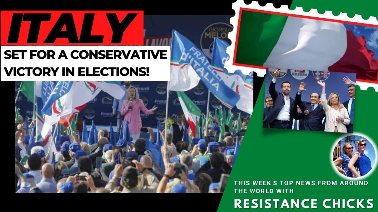 Italy Set for a Conservative Victory in Elections! World News 9/25/22