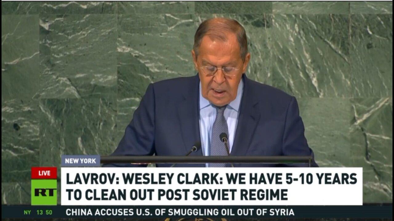 Washington appointed itself “almost an envoy of God on earth” – Lavrov’s FULL SPEECH