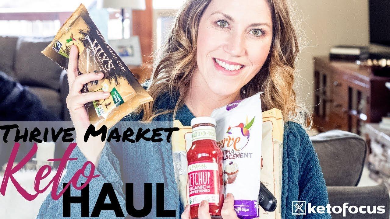 THRIVE MARKET BOX AND REVIEW   Keto Foods to Buy at Thrive Market
