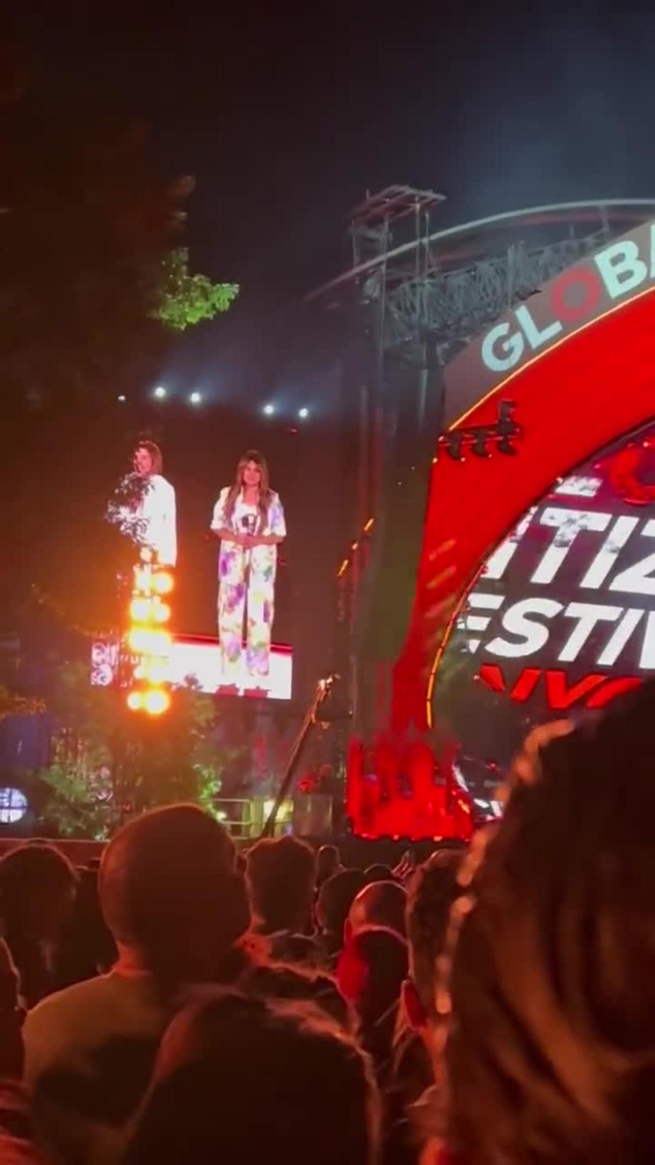 Nancy Pelosi gets savagely booed while appearing at Global Citizen festival in Central Park NYC