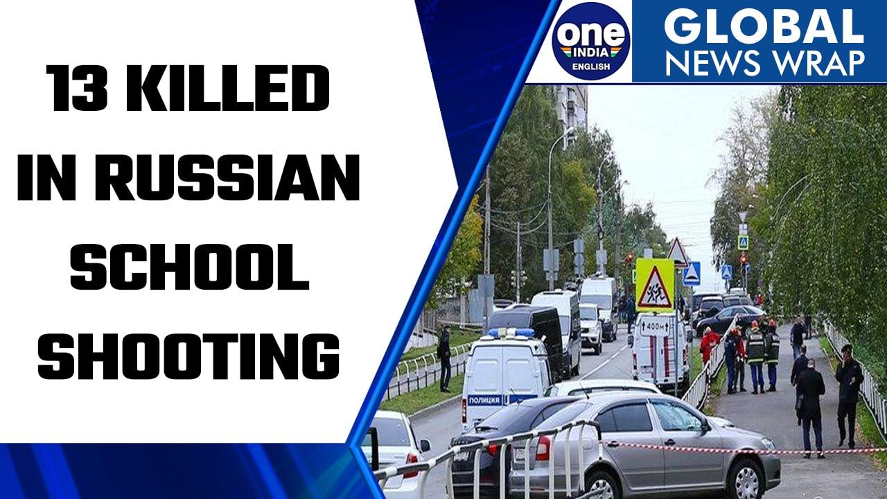 13 Dead In Russia School Shooting, Gunman Kills Himself | Oneindia News *International