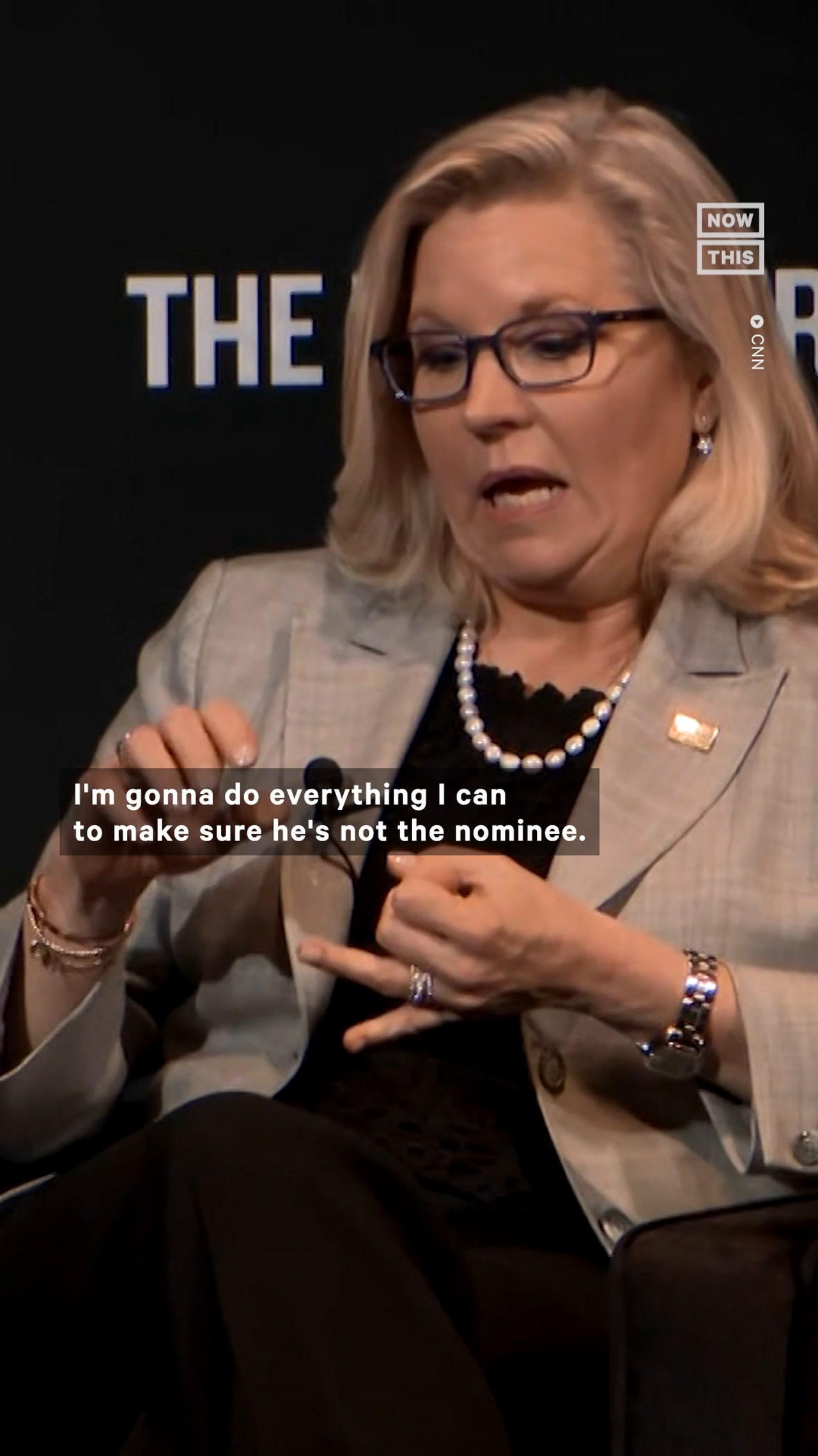 Liz Cheney Says She'll Leave the GOP if Trump is the 2024 Nominee