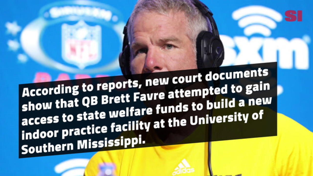 Brett Favre Requested Welfare Funds for Football Facility, per Court Filing
