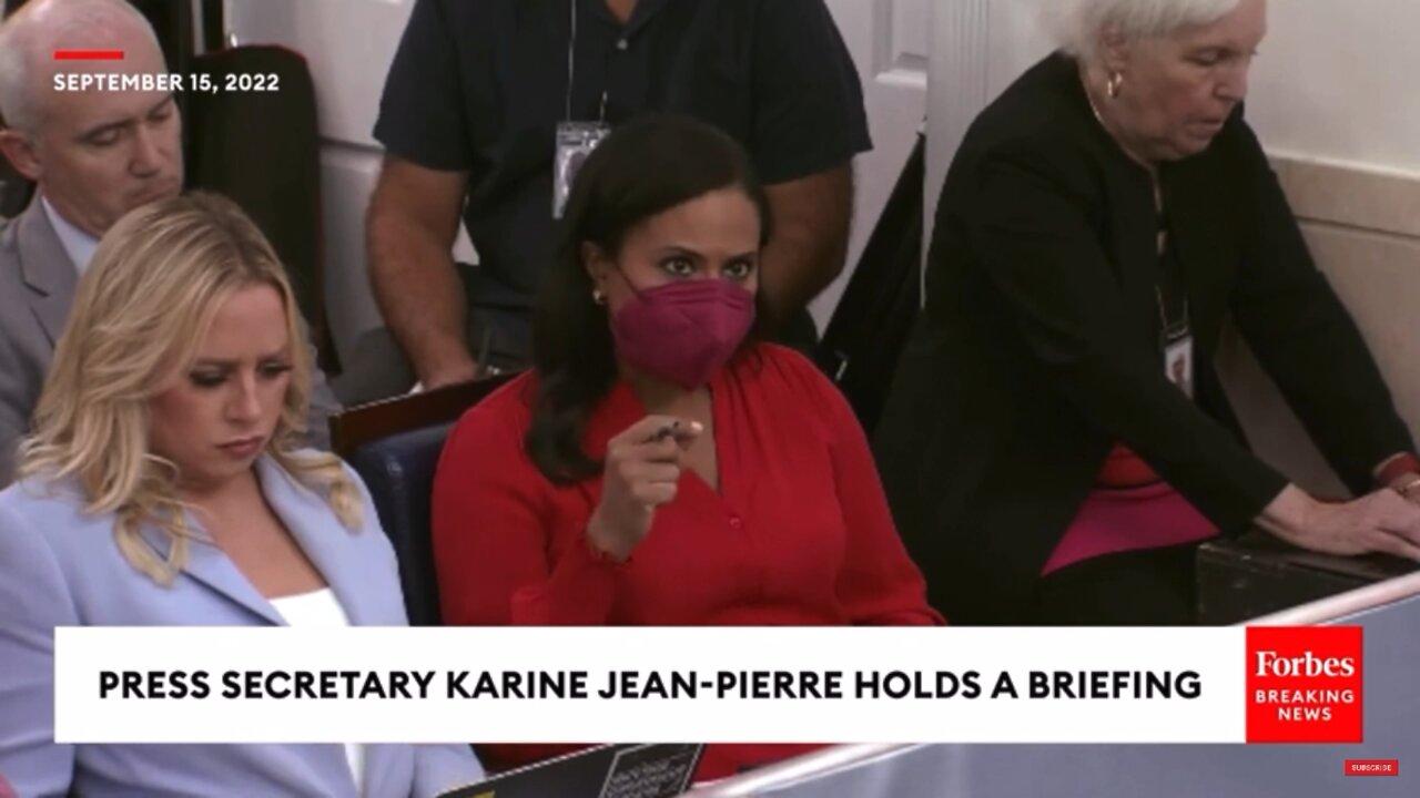 Karine Jean Pierre Flat Out Lies To Americans