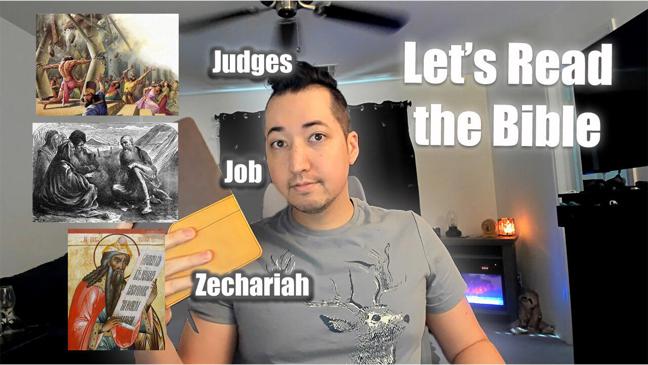 Day 231 of Let's Read the Bible - Judges 20, Job 2, Zechariah 5