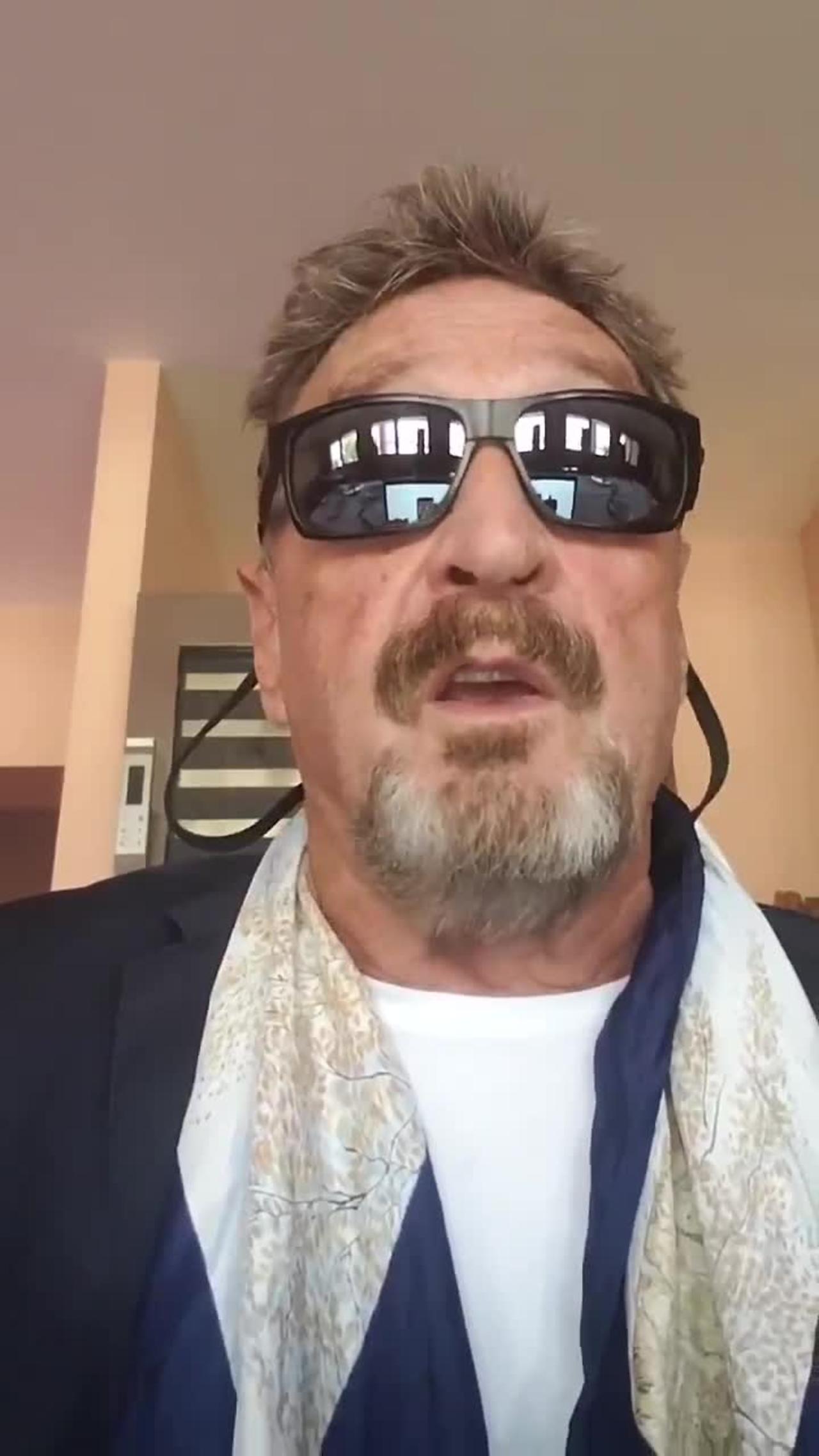 JOHN McAfee HERQ - the real corruption and virus scanner