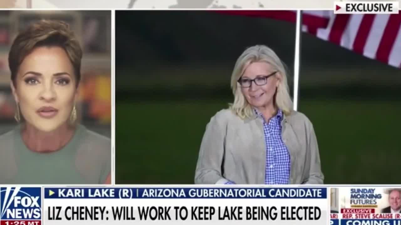 Kari Lake Responds to Liz Cheney’s Pledge to Campaign Against Her