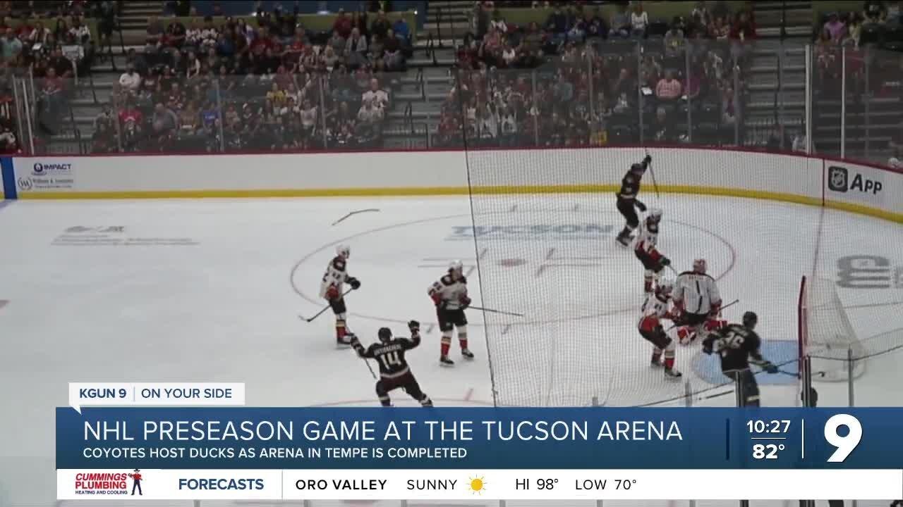 Ducks defeat Coyotes, 3-2 at the Tucson Arena