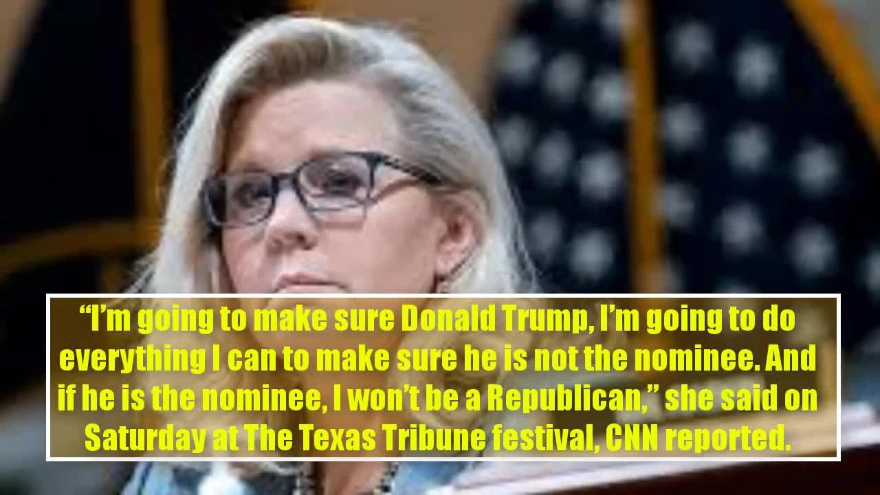 She Has No Self Awareness! Liz Cheney Threatens To Leave Republican Party If Trump Is Nominee