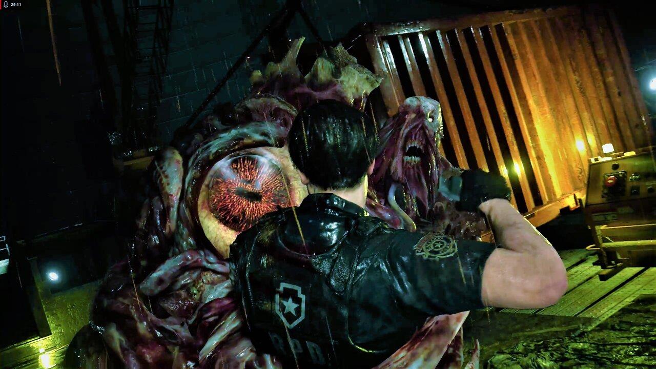 Halloween Horror! Resident Evil 2 Remake (With Commentary)- Leon's Campaign- Leon Vs Birkin Part 2