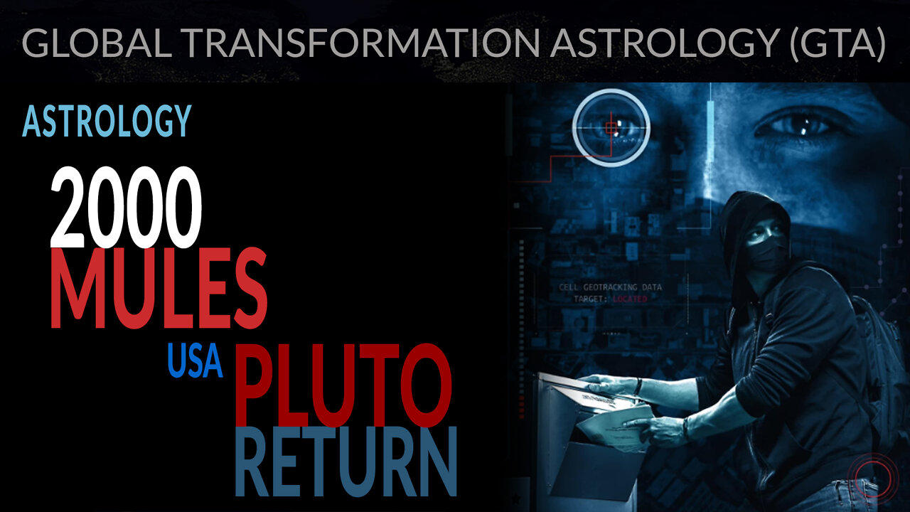 2000 Mules and the USA Pluto Return
