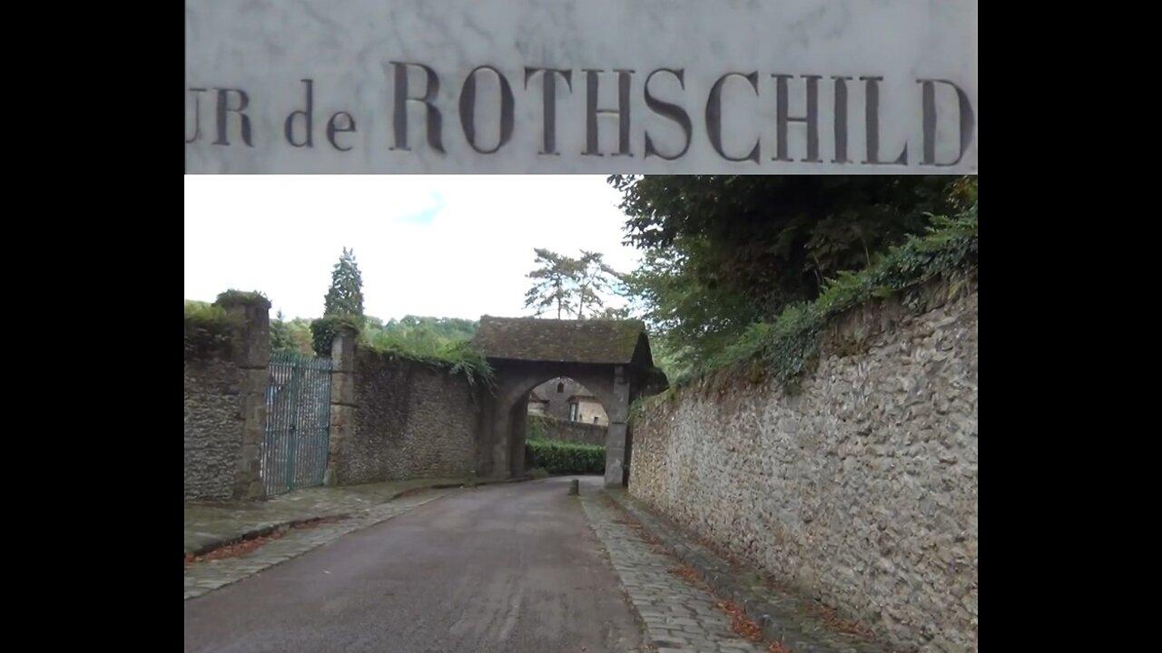 Creepy Rothschild Castle with Satanic Symbols in Elite Rambouillet Forest France
