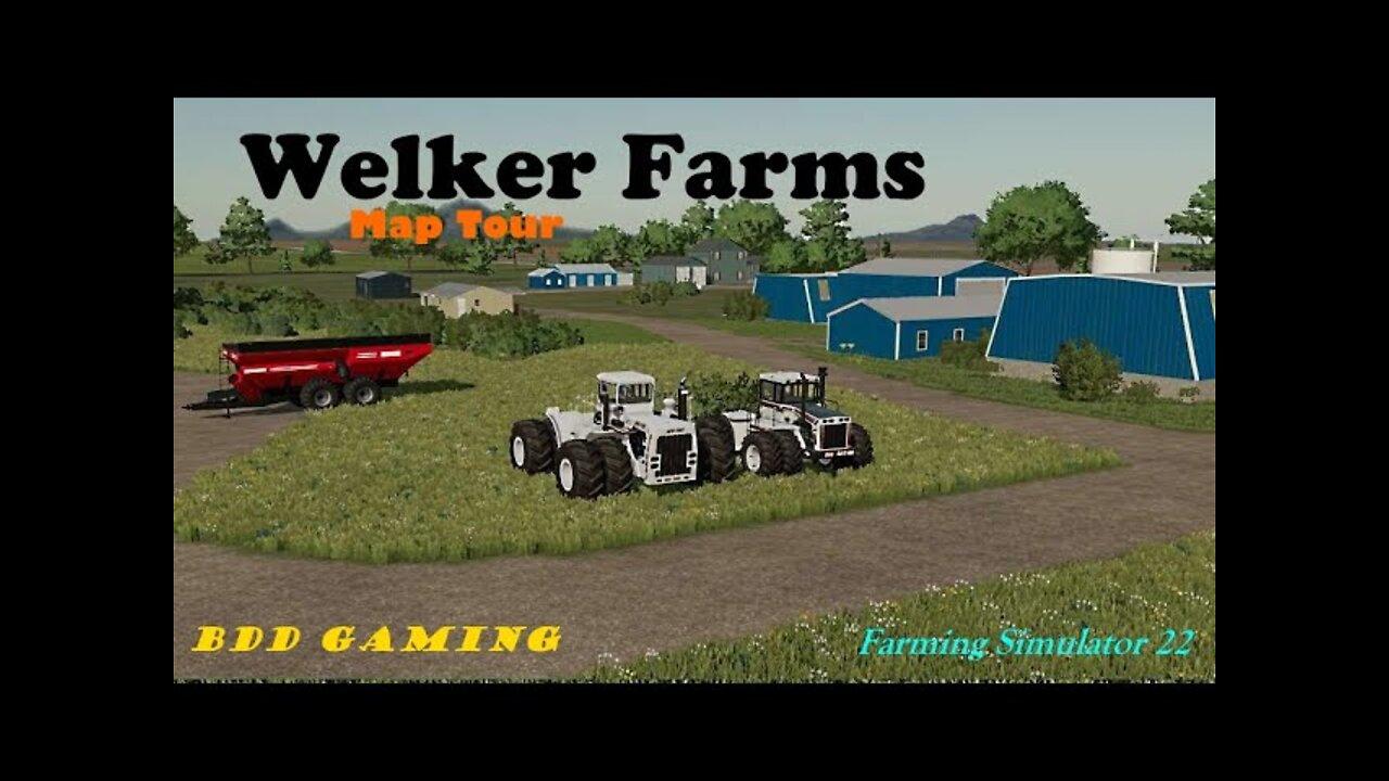 Map Tour Welker Farms Farming Simulator 22 One News Page Video 1321