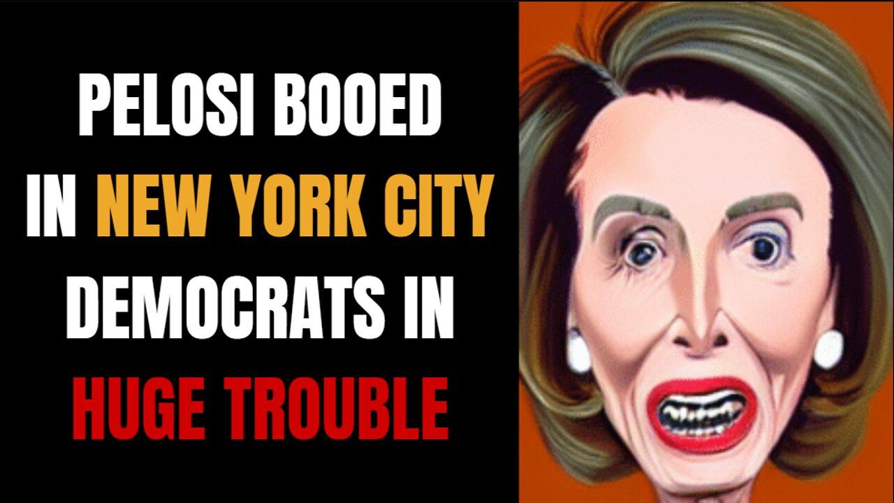 Pelosi BOOED in NYC. Jen Psaki ADMITS Democrats Will Lose If Republicans Target Biden