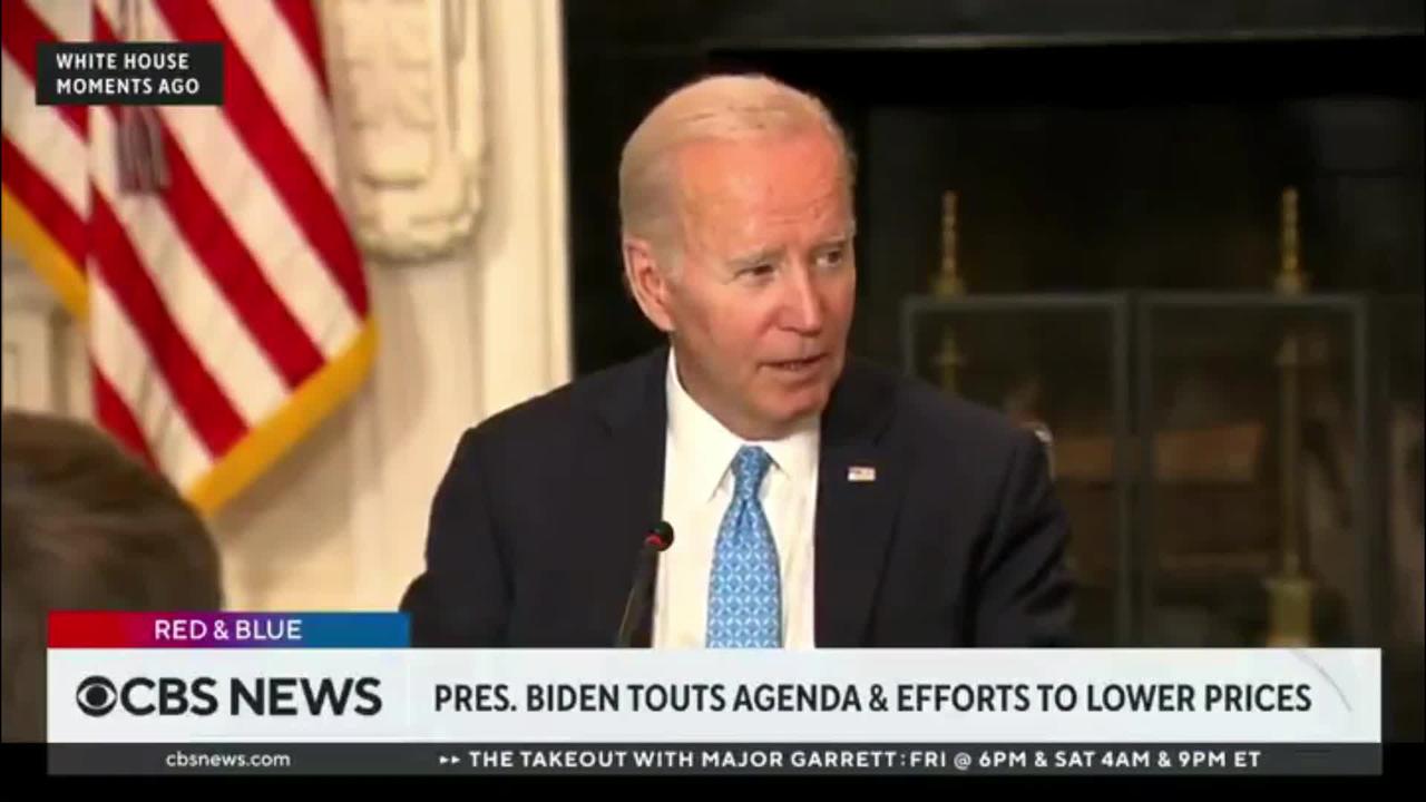 Biden's Word Salad Got So Bad CBS Had To Cut The Feed Mid-Speech