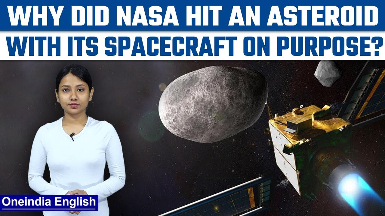 NASA DART Mission: Spacecraft intentionally crashes into asteroid. Why? | Oneindia News*Explainer